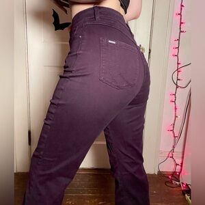 FDI High Waisted Purple Jeans